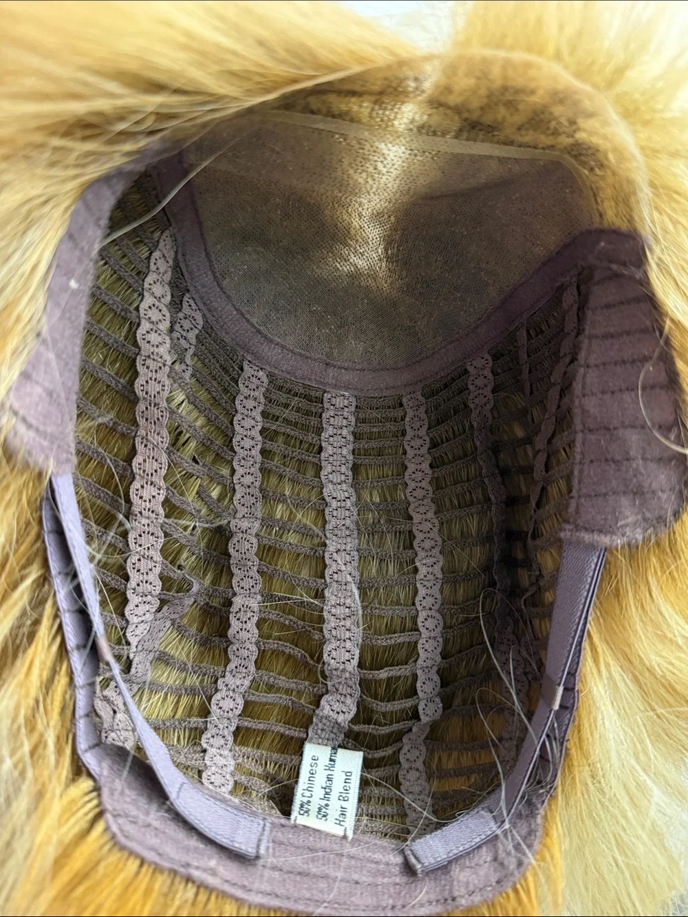 Light Blonde Women’s Straight Wig with Natural Root Shadow